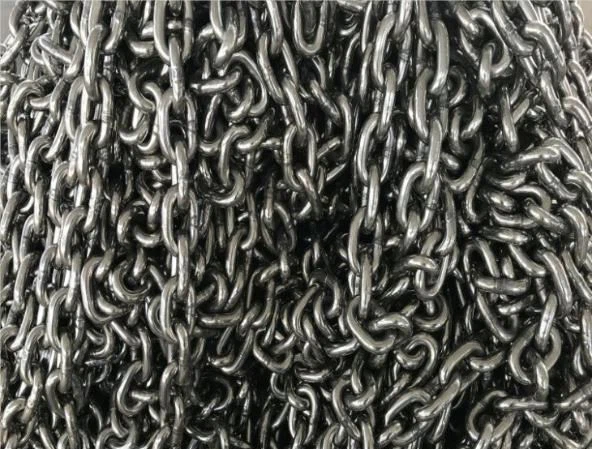 Cadena de eslabones redondos para red de pesca Round Link Chain for Fishing Net