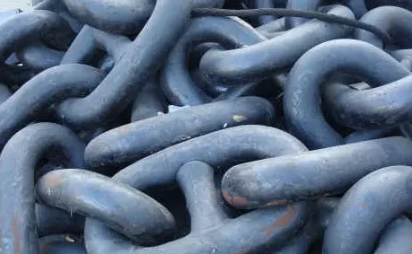 High Quality Black Painted Grade U2 U3 Marine Stud Link Anchor Chain
