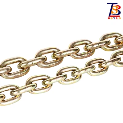 Cadena de acero al manganeso de alta resistencia G80