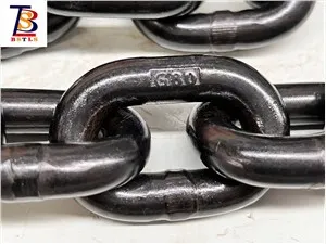 Cadena de elevación G80 de 13 * 39 mm de alta calidad con acero de aleación 20Mn2