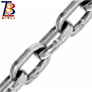 Cadena de elevación galvanizada de alta calidad G80 20*60 mm industrial para elevación