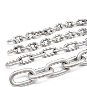 Cadena soldada G80 20mn2 de alta resistencia para elevación